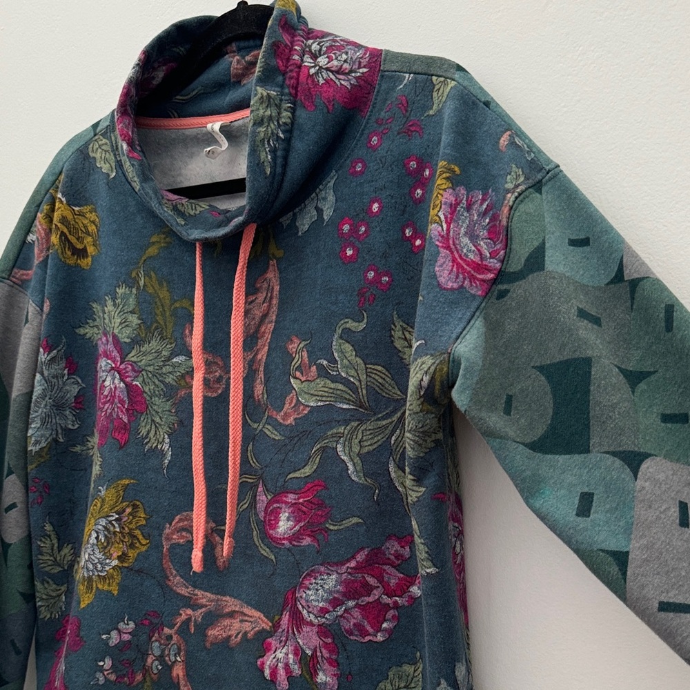 Daily Practice Anthropologie Cowl Neck Sweatshirt - Size XS